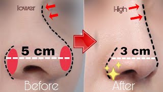 Top Exercises For Nose  Practice it Every Day to Have a Perfect Beautiful Nose  Home Fitness [upl. by Hannavas]