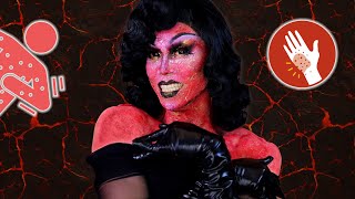 ECZEMA AND ATOPIC DERMATITIS  Erythrodermic Succubus Makeup  Dermatology in Drag [upl. by Rosse]