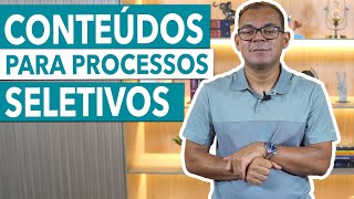 Conteúdos para técnicos de enfermagem em processos seletivos [upl. by Colene98]