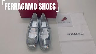 LUXURY UNBOXING  SALVATORE FERRAGAMO SHOES [upl. by Orgel]