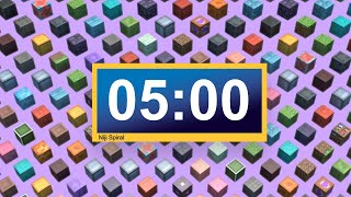 5 Minute Minecraft Countdown Timer with lofi Music [upl. by Elo]