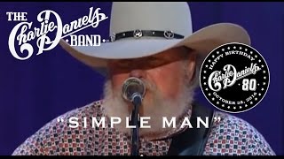 The Charlie Daniels Band  Simple Man Live [upl. by Nohsreg]