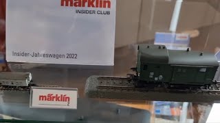 Märklin Insidermodelle 2021 und 2022 mit br 06 001 39662 und neuen Insider Jahreswagen 2022 [upl. by Haggar]