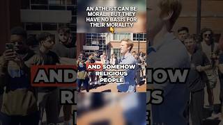 Stuart Knechtle Explains Why Atheists Cant be Moral [upl. by Annazor]