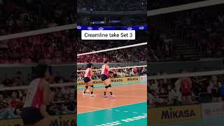 CREAMLINE VS CIGNAL  PVL Reinforced Conferene Semi Finals Semi Finals 2024 [upl. by Nohsal]