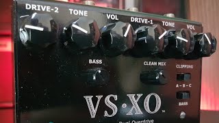 TrueTone VSXO Premium Dual Overdrive Pedal Test 122922 [upl. by Modie473]