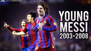 The Young Lionel Messi ● Goals Skills amp Assists ● 20032008 HD [upl. by Yeaton]