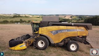 moisson 2021 avec New holland CX 8040 [upl. by Gyasi121]