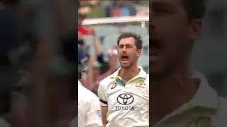 FIRST BALL Starc knocks over Jaiswal [upl. by Sofer173]