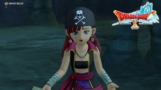 Lets Play Dragon Quest X Ep 388 Becoming a Real Pirate [upl. by Fronnia436]