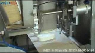 VOJTA Ice Cream Equipment extrusion line stick Magnum Эскимо ايس كريم [upl. by Notlrahc]