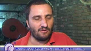 Emprendedoras Nota a MARIANO ALVAREZ cuchillos artesanales parte1 [upl. by Cartwright]