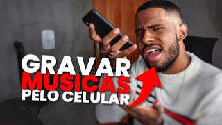 MELHORES APLICATIVOS PARA GRAVAR MÚSICAS NO CELULAR  Profissionalmente [upl. by Delogu]