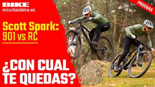 BIKE Pruebas Scott Spark RC vs 910 ¿Con cual te quedas [upl. by Irene]