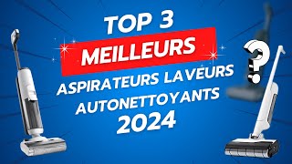 TOP 3 MEILLEURS ASPIRATEURS LAVEURS SANS FIL AUTONETTOYANTS 2024  DREAME  ROWENTA  TINECO  SHARK [upl. by Rao670]