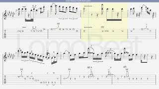 Camel  Stationary Traveller electric guitar solo tab [upl. by Lovmilla]