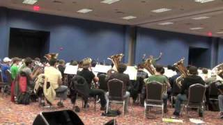 TMEA 4A 2010 All State Symphonic Band Rehearsal [upl. by Pond386]