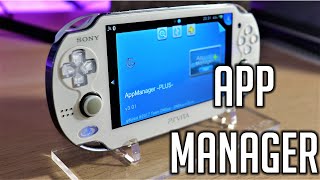 PS Vita Hacks Application Manager Plus  View and Delete Storage  Tutorial August 2020 [upl. by Alvis]