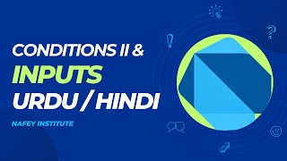 9 Inputs and Conditions Part 2  Dart Programming Language  HindiUrdu [upl. by Bj]