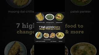 7 high protein foods dietplan diet mealplan meal mealprep bodybuilding fitness workout gym [upl. by Linnette]