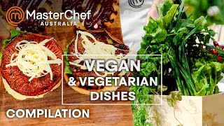 Best Vegan and Vegetarian Recipes  MasterChef Australia  MasterChef World [upl. by Ace]