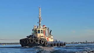 Geelong Victoria Tugboats At Work [upl. by Walworth]