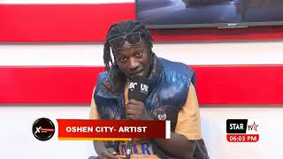 oshen city interview at akawungeezi Express on startv [upl. by Shelagh]