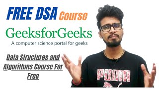 Get GeeksForGeeks Data Structures and Algorithms Course For Free  geeks for geeks DSA course Free [upl. by Akcir]