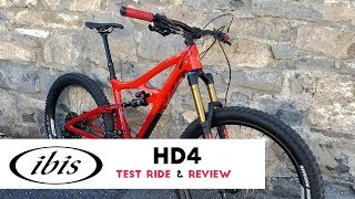 2018 Ibis HD4 Test Ride amp Review [upl. by Novhaj908]