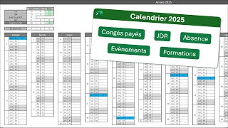 Calendrier 2025 [upl. by Ijuy249]