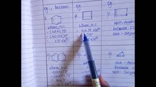 Difference between Aromatic Anti aromatic amp Non aromatic compounds [upl. by Melba]