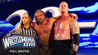 FULL MATCH  Undertaker vs Triple H – Hell in a Cell Match WrestleMania XXVIII [upl. by Htiekal]