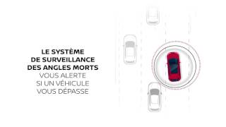 Système de surveillance des angles morts l Nissan Intelligent Mobility [upl. by Aon]