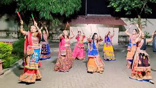 latest dance 2023 teej hariyaliteej Chitrakoot Navratri Garba 2021 [upl. by Alleusnoc]