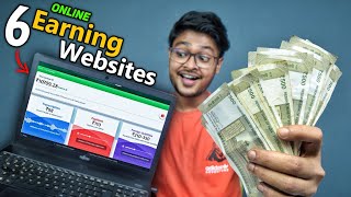 Best 6 Online Earning Websites That Pay You Real Money Without Investment [upl. by Jim]