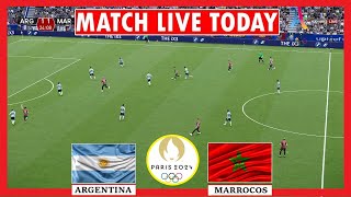 🔴 ARGENTINA U23 x MOROCCO U23 LIVE 🔴 OLYMPIC GAMES 2024⚽Full Match LIVE Today All Goals amp Highlights [upl. by Inol]