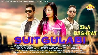 New Haryanvi Song  Suit Gulabi  KULDEEP THAKUR  RANI PAL  ASHISH MAHUR  DEEPA CHANDELA [upl. by Atirehs423]