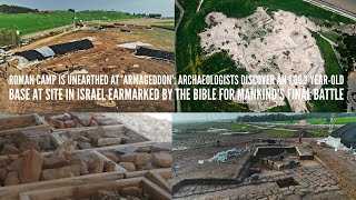 Armageddon Archaeologists discover an 1800yearold base at site in Israel earmarked by the Bible [upl. by Anika]