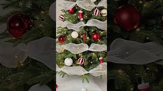 2024 christmas Do you like to decorate Green christmastree with Red  Yes  decor xmas [upl. by Angeline]