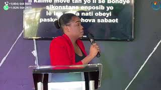 Hosanna Tabernacle de Grace  Sun March 3rd 2nd Service  Live Santo Domingo [upl. by Nillor]