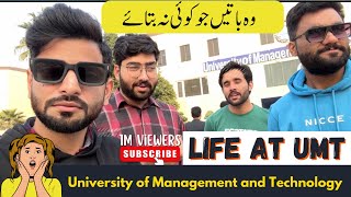 Umt Lahore  life at umt  university if management and technology lahore [upl. by Hulton706]