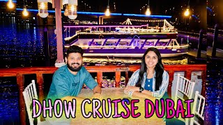 BOOK YOUR DHOW CRUISE🚢Dubai’s Nightlife Paradise 🌃 [upl. by Giff]