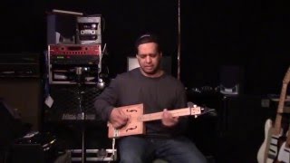 Blues Box Slide Guitar Demo [upl. by Teak450]