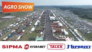 Targi rolnicze AgroShow Bednary 2023  Sipma amp Hydramet amp Talex amp Meprozet Kościan [upl. by Tutto]