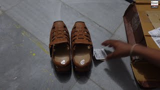 Sandals unboxing for men  Centrino Men 6114 611422  Dibba Unboxing [upl. by Inalan]