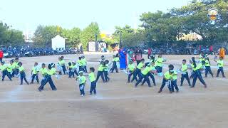 Ping Pong dance  Nivedita school hospet  preprimary kids [upl. by Zemaj]