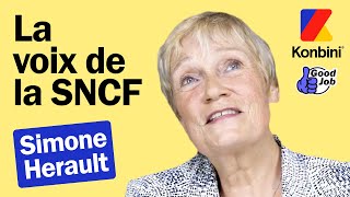 Simone Hérault est LA voix de la SNCF depuis 40 ans  Konbini [upl. by Secilu]