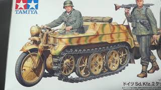 SdKfz2 Kettenkraftrad Tamiya 135 [upl. by Aneerahs]