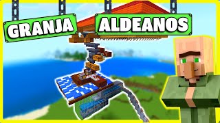 ¡Multiplica tus Aldeanos FÁCIL y AUTOMÁTICAMENTE en Minecraft Bedrock 121 [upl. by Mountford116]