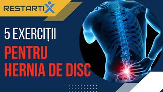 ALEXANDRU ILIE 🚨 5 Exercitii pentru Hernia de Disc Lombară Kinetoterapie Online [upl. by Cleary]